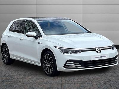 Used VW Golf VII Style 150 HP (110 kW) 2021 White Hatchback