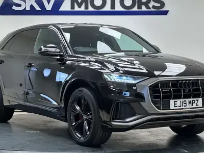 Used Audi Q8 S-Line 286 HP (210 kW) 2019 Black SUV