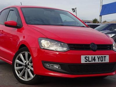 Red Used 2014 VW Polo Edition Hatchback | £4,995 (Good price)