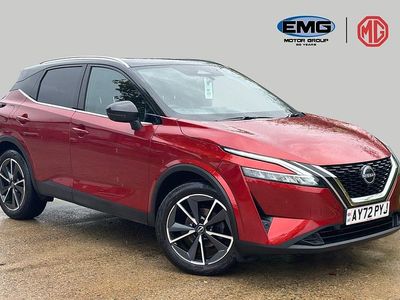 Red Used 2022 Nissan Qashqai Tekna SUV | £16,499 (Fair price)