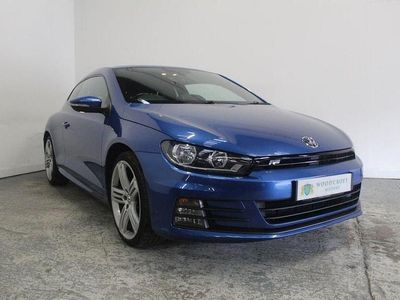 Used VW Scirocco R-line 184 HP (135 kW) 2015 Blue Coupe