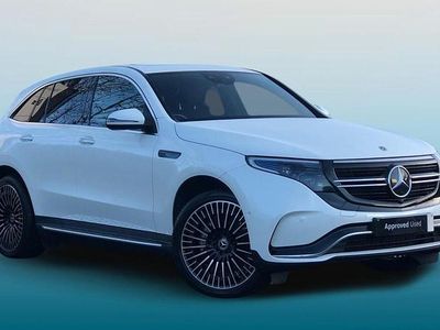 White Used 2021 Mercedes EQC400 AMG Line Premium Plus SUV | £28,995 (Expensive)
