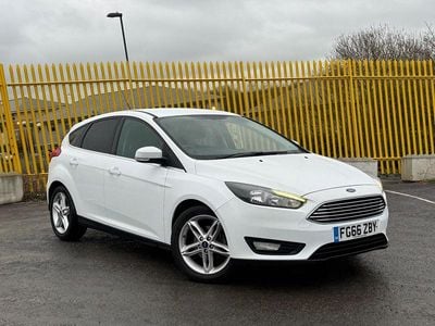 White Used 2017 Ford Focus Zetec Hatchback | £4,390 (Good price)