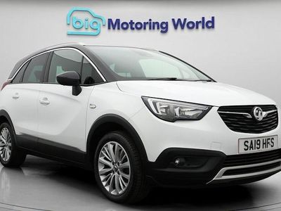 Used Vauxhall Crossland X Elite 110 HP (80 kW) 2019 White SUV