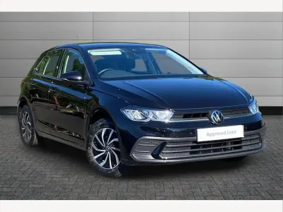 Used VW Polo Life 95 HP (69 kW) 2023 Black Hatchback