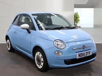 Usado Fiat 500 2014 Azul Citadino