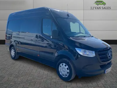 Used Mercedes Sprinter 2019 Black Van