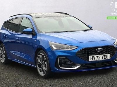 Blue Used 2022 Ford Focus ST-Line Estate | £17,699 (Fair price)