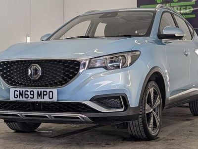 Used MG ZS Exclusive 105 kW (143 HP) 2020 Blue SUV