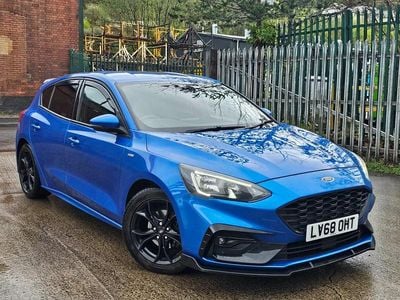 Used Ford Focus ST-Line 2018 Blue Hatchback