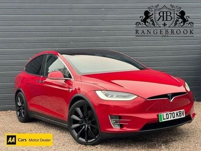 Used Tesla Model X 397 kW (541 HP) 2020 Red SUV