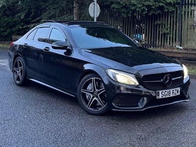 Black Used 2018 Mercedes C43 AMG Premium Sedan | £17,995 (Super price)