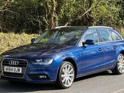 Used Audi A4 177 HP (130 kW) 2014 Blue Estate