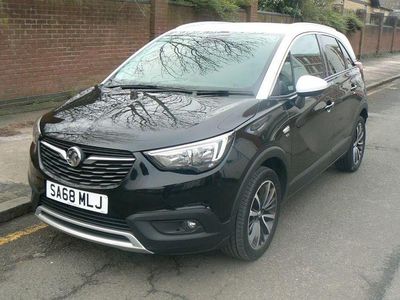 Used Vauxhall Crossland X Elite 130 HP (95 kW) 2018 Black SUV