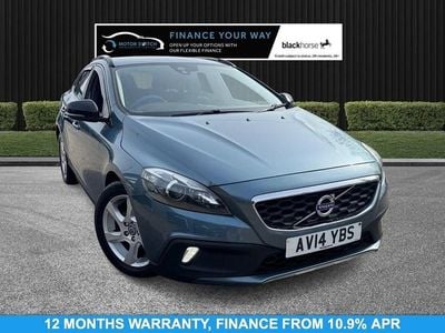 Used Volvo V40 115 HP (84 kW) 2014 Blue Hatchback