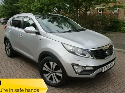 Used Kia Sportage 134 HP (98 kW) 2012 Metallic silver SUV