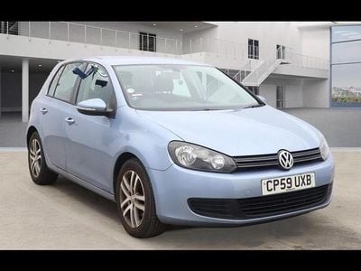 Used VW Golf VI SE 160 HP (117 kW) 2010 Blue Hatchback
