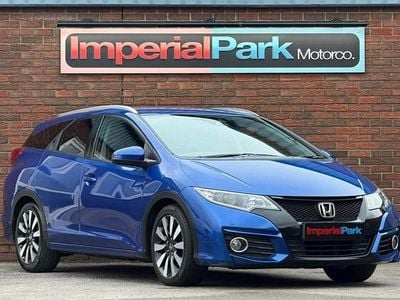 Blue Used 2016 Honda Civic SR Estate | £8,495 (Fair price)