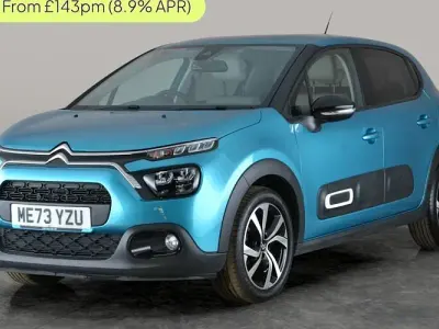 Used Citroën C3 PureTech 83 HP (61 kW) 2024 Blue Hatchback