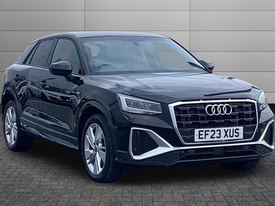 Used Audi Q2 S-Line 150 HP (110 kW) 2023 Mythos black SUV