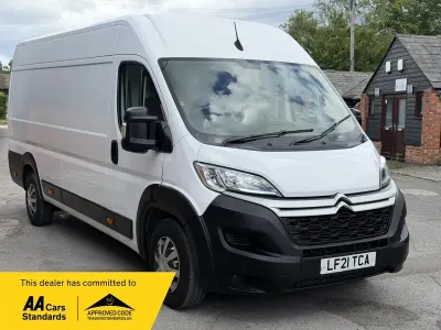 Used Citroën Relay 140 HP (102 kW) 2021 White Van