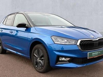 Blue Used 2025 Skoda Fabia Design Edition Hatchback | £16,960 (Fair price)