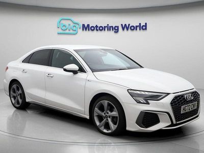 White Used 2022 Audi A3 S-Line Sedan | £16,918 (Good price)
