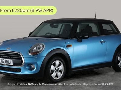 Blue Used 2017 Mini Cooper Hatch Hatchback | £9,442 (Good price)