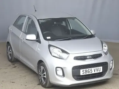 Begagnad Kia Picanto 68 HK (50 kW) 2015 Silver Halvkombi