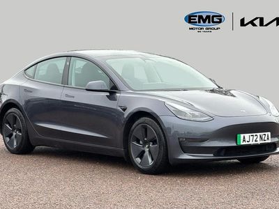 Grey Used 2022 Tesla Model 3 Long Range AWD Sedan | £23,695 (Fair price)