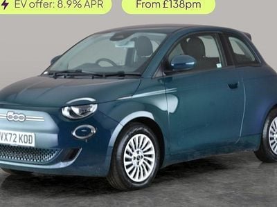 Green Used 2022 Fiat 500e Action Hatchback | £9,916 (Fair price)