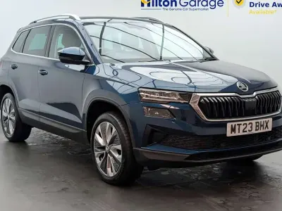 Used Skoda Karoq SE L 2023 Blue SUV