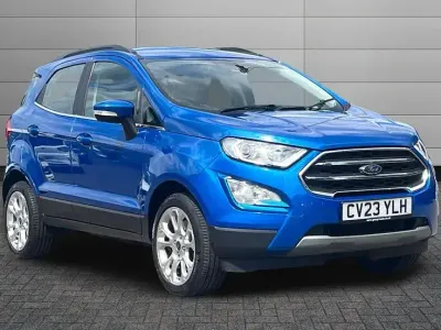 Used Ford Ecosport Titanium 123 HP (90 kW) 2023 Blue SUV