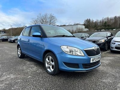 Used Skoda Fabia SE 2013 Blue Hatchback