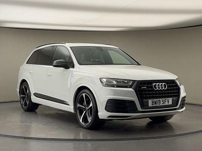 Carrara white Used 2019 Audi Q7 Black Edition SUV | £29,100 (Super price)