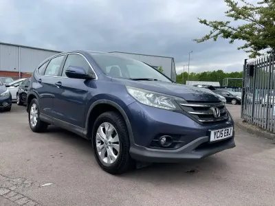 Used Honda CR-V SE 120 HP (88 kW) 2015 Blue SUV