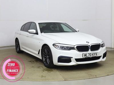 Begagnad BMW 520 M Sport 184 HK (135 kW) 2020 Vit Sedan