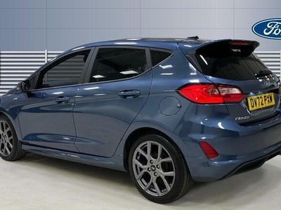 Used Ford Fiesta ST-Line 123 HP (90 kW) 2022 Blue Hatchback