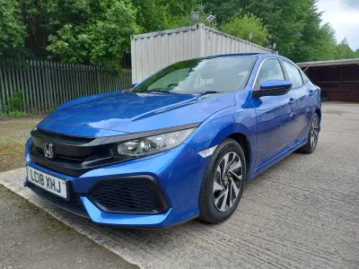 Used Honda Civic SE 120 HP (88 kW) 2018 Blue Hatchback