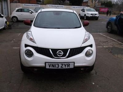 Used Nissan Juke Tekna 110 HP (80 kW) 2013 White SUV