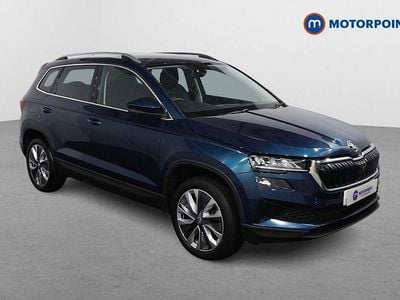 Used Skoda Karoq SE L 150 HP (110 kW) 2023 Blue SUV