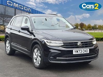 Black Used 2023 VW Tiguan Life SUV | £21,250 (Fair price)