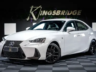 Used Lexus IS300h Sport Line 223 HP (164 kW) 2019 White Sedan