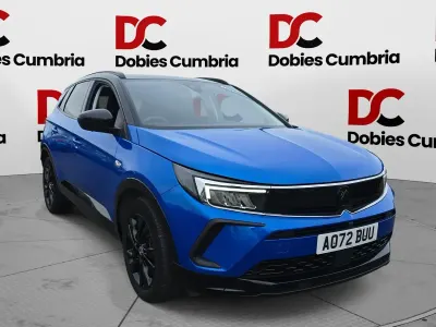 Used Vauxhall Grandland X GS Line 128 HP (94 kW) 2022 Blue SUV