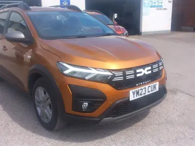 Used Dacia Sandero Expression 91 HP (66 kW) 2023 Orange Hatchback