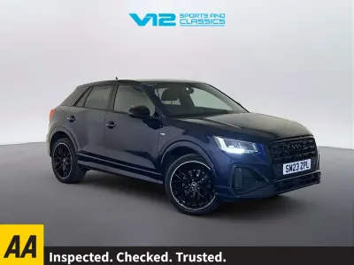 Used Audi Q2 Black Edition 150 HP (110 kW) 2023 Blue SUV