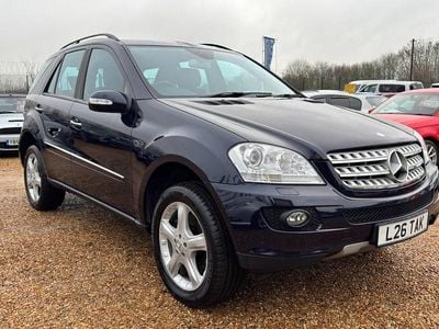 Blue Used 2007 Mercedes ML500 SUV | £8,999