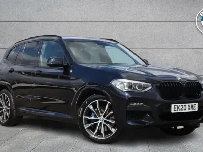 Used BMW X3 M Sport 187 HP (137 kW) 2020 Black SUV