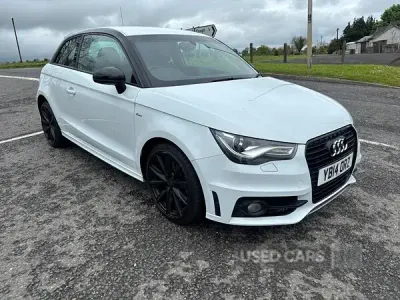 Used Audi A1 S-Line 2014 White Hatchback