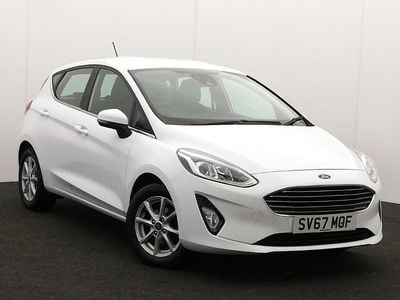 Usado Ford Fiesta Zetec 100 HP (73 kW) 2017 Branco Citadino